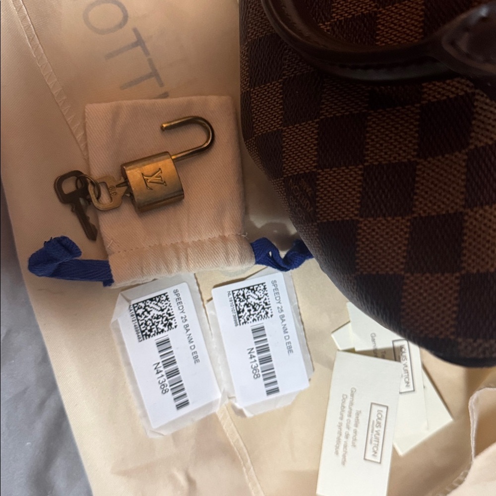 Louis Vuitton Damier Ebene Satchel - Picture 10 of 14